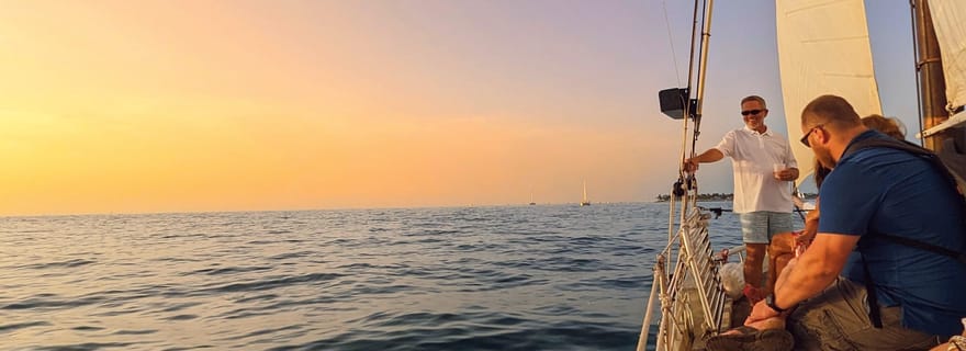 Key West : Croisière Windjammer avec coucher de soleil au champagne