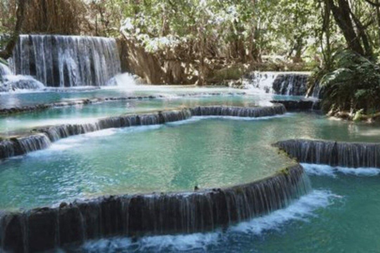 Luang Prabang: Kuang Si Waterfalls and Villages Tour