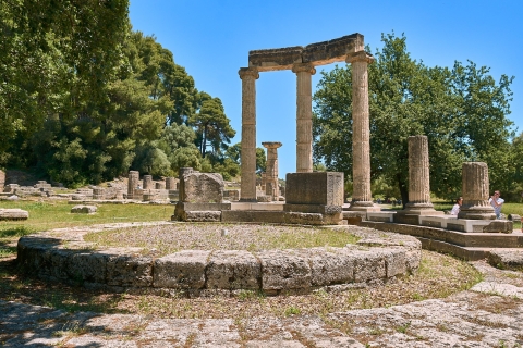 Site et musée de l'ancienne Olympie, visite privée d'Athènes et déjeuner
