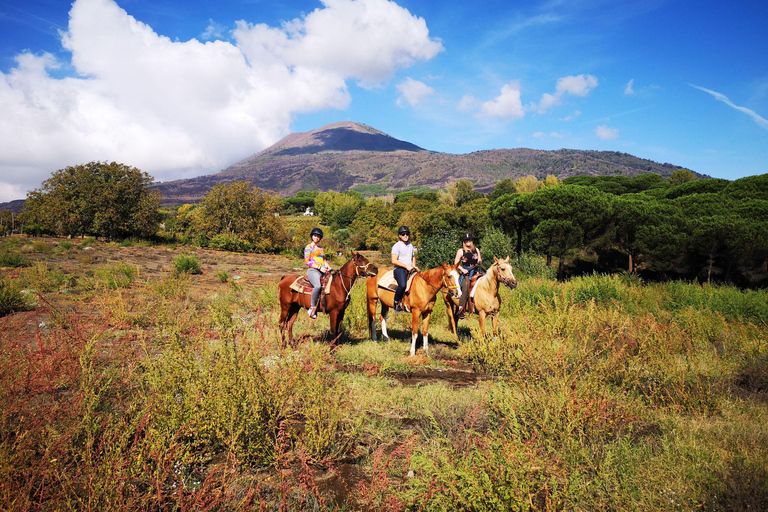 Pompéia: Excursão às ruínas e passeio a cavalo pelo Monte Vesúvio