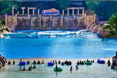 Sunway Lagoon privat tur fra Kuala Lumpur