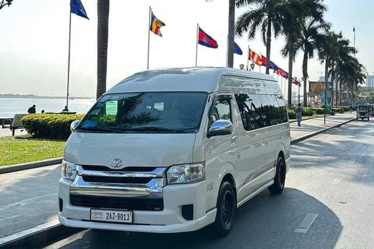 Prywatny transfer taksówką z/do Phnom Penh - KepPodróż powrotna: Prywatny transfer z/do Phnom Penh - Kep