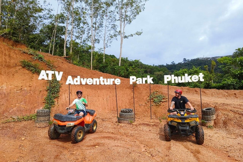 Phuket : Aventure en quad 4x4 WD dans la forêt tropicale et dans la boue