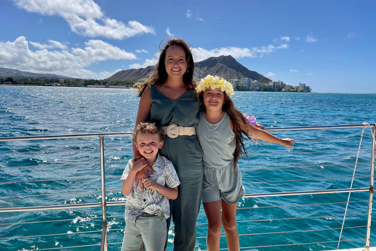 Waikiki: Authentic Hawaiian Cultural Sail (Morning Calm) Authentic Hawaiian Cultural Sail 8am Morning (Private)