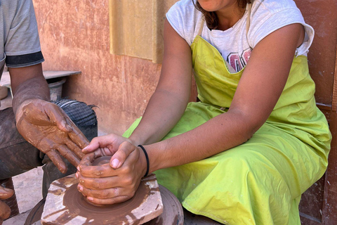 Agadir: Workshop pottenbakken met ambachtelijke expert