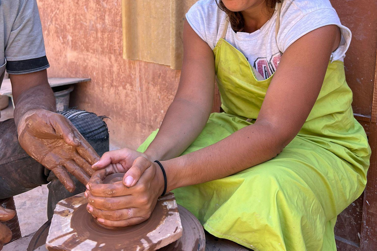 Agadir: Töpferworkshop mit Kunsthandwerker