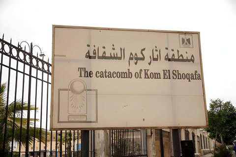 From Cairo: Alexandria Catacombs, Library & Qaitbay Citadel Private Tour