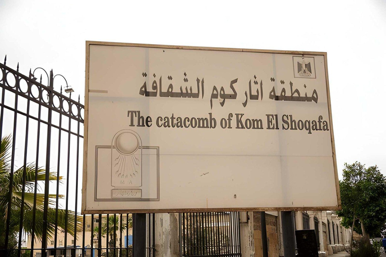 From Cairo: Alexandria Catacombs, Library & Qaitbay Citadel Private Tour