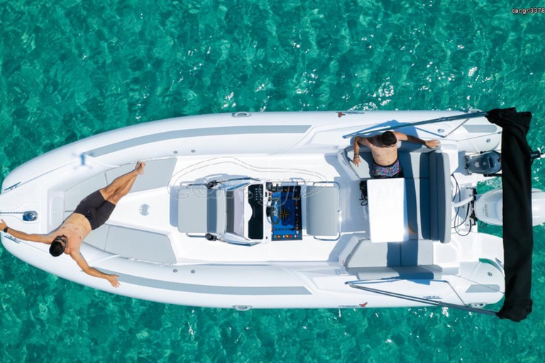 Corfu: Coastline and Blue Caves Speedboat Tour and Lunch Speedboat 3 (ARTEMIS)