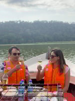 BBQ Ride en bateau au lac Duluti. - Housity