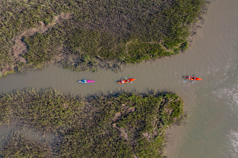 Charleston Excursión en kayak por el río FollyKayak individual sentado