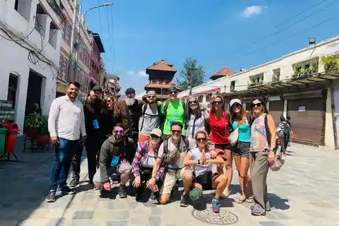 Kathmandu Heritage Walking Tour with Local Market