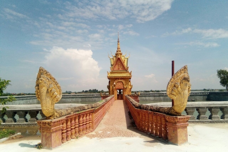 Excursion privée d'une journée à Phnom Prasit, Udong et Long Vek