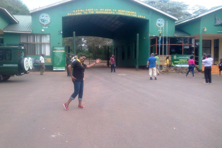 2 dagars safari i Tarangire och Ngorongorokratern