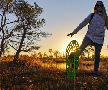 Riga: Bog-Shoe Tour in Ķemeri National Park with a Picnic