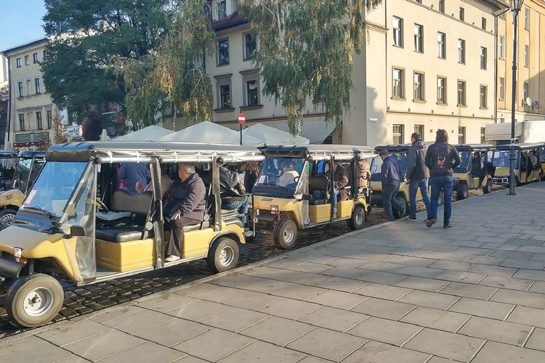 Krakow: Golf Cart Tour of Kazimierz & Former Jewish Ghetto Golf Cart Tour of Kazimierz (Multilingual)