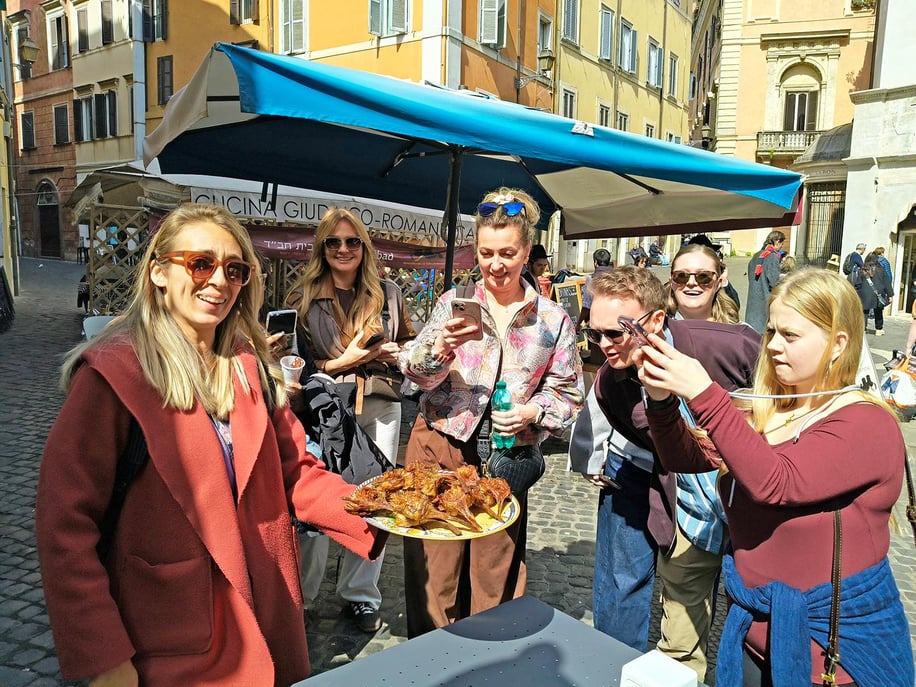 Rom: Jüdisches Viertel und Campo de` Fiori Street Foodtour Rom: Jüdisches ...