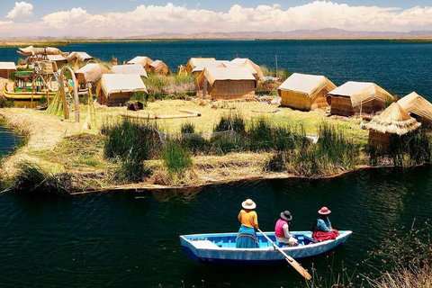 Uros, Taquile 1 dag vanuit Cusco met drop-off in Cusco