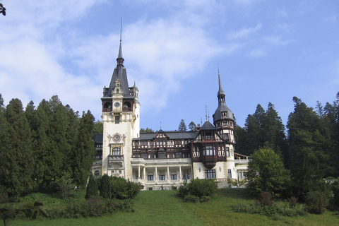 Peles, les châteaux de Dracula et Brasov: excursion privée d'une journée et prise en charge