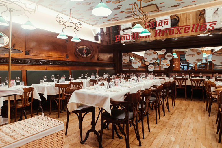 Brussels: Authentic Belgian 3-Course Lunch or Dinner 3-COURSES AUTHENTIC BELGIUM MEAL IN 1st BOUILLON OF BELGIUM