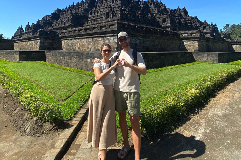 Yogyakarta Airport: Borobudur Climb & Prambanan Guided Tour