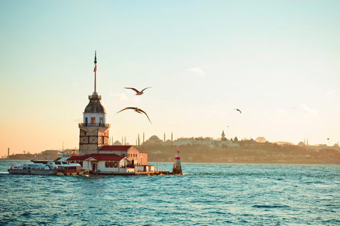 Istanbul: Eurasia Tour with Camlica Tower, Ferry Ride, Lunch Tour Including Rumeli Fortress & Camlica Tower Entrance Fee