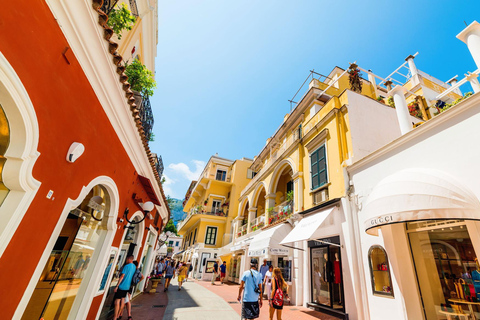 Van Positano: boottocht van een hele dag naar Capri