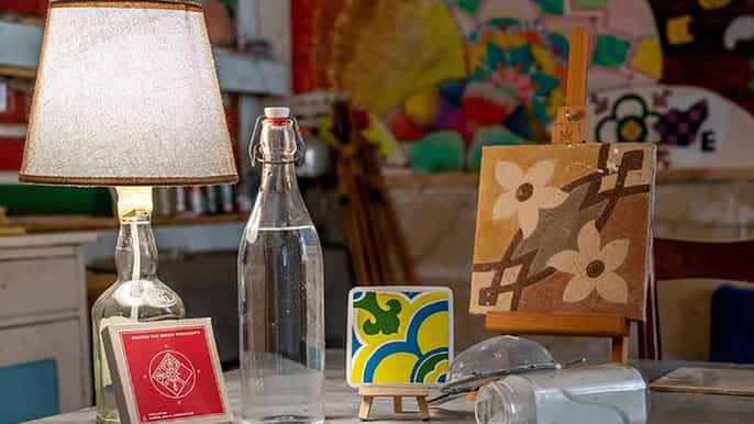 Maltese Tile - Souvenir-Malworkshop mit Einheimischen
