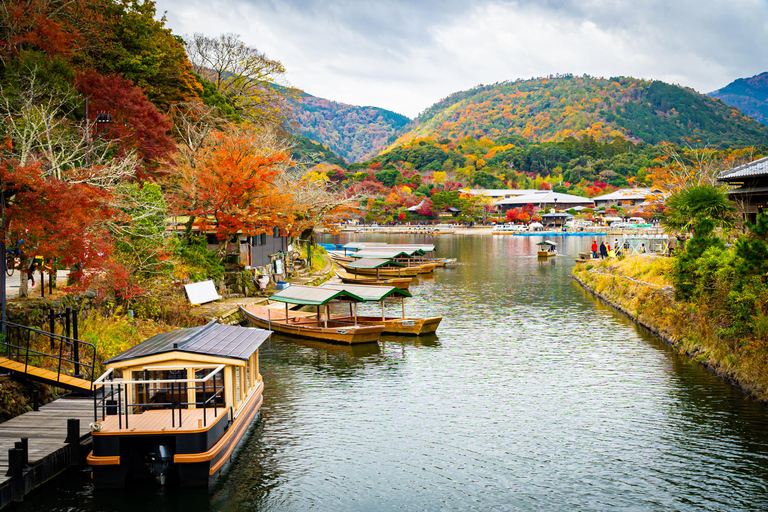 Osaka/Kyoto: Nara, Arashiyama, Fushimi Inari Taisha Day Tour Kyoto & Nara Day Tour | 8:00 AM from Osaka