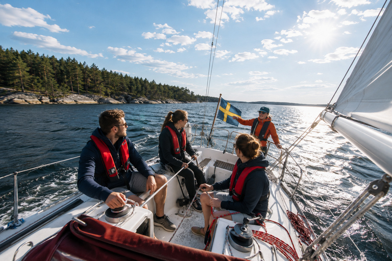 Stockholm Archipelago Sailing Tour | Island Visit and Lunch Half-Day Sailing Adventure