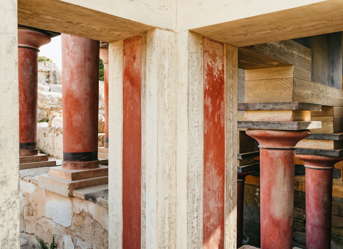 Knossos: Knossos-paladset - guidet byvandring uden kø
