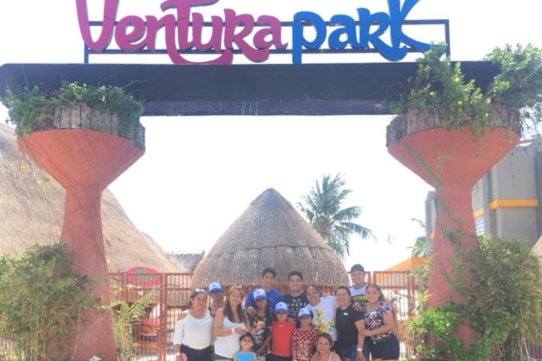 Cancun Ventura Park Ticket mit Essen und GetränkenVentura Park VIP Pass