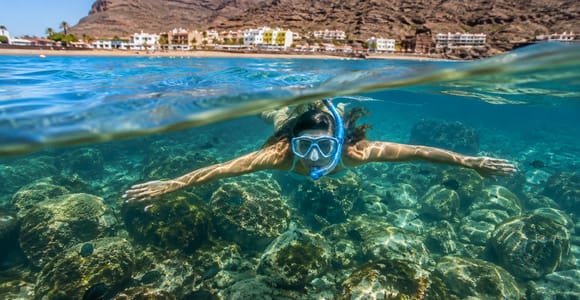 Gran Canaria: Shore Snorkeling with Free Pickup