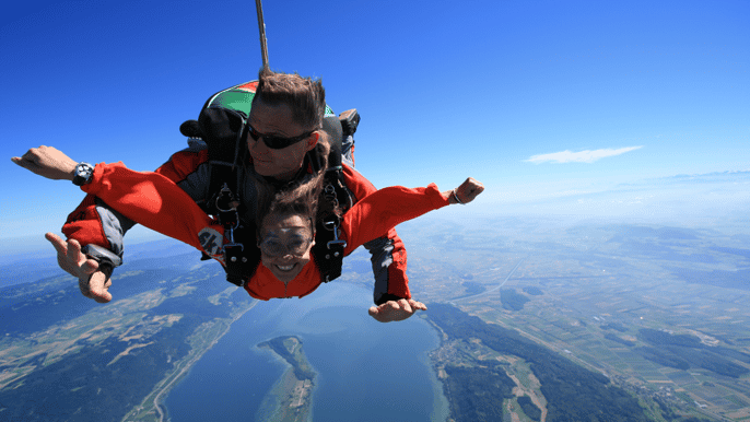 interlaken helicopter skydive with video