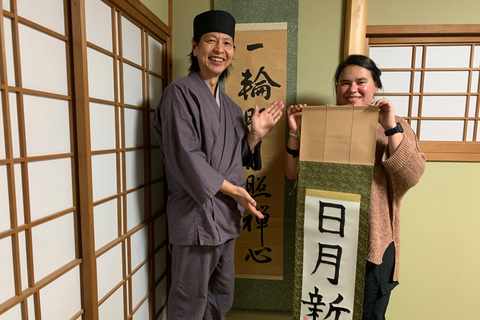 Kyoto: Zen Calligraphy Scroll Workshop