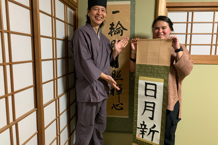 Kyoto: Zen Calligraphy Scroll Workshop