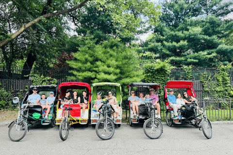 NYC : Visite privée de Central Park en Pedicab / PRISE EN CHARGE DEPUIS LE MUSÉEVISITE PRIVÉE DE 1 HEURE
