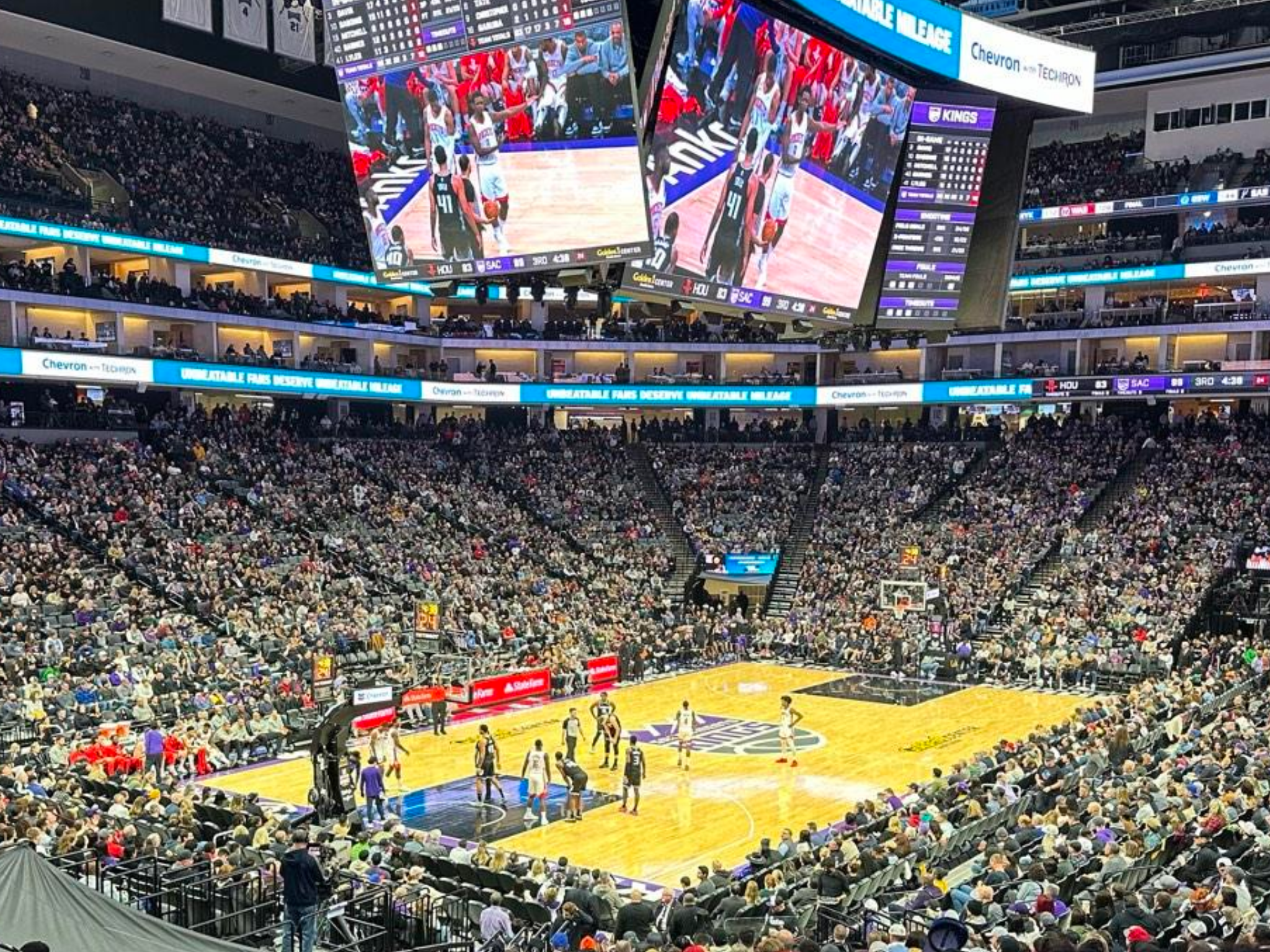 Sacramento: Ticket für ein Basketballspiel der Sacramento Kings