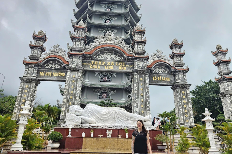 Da Nang Marble Mountain, Dragon Bridge, Beach Motorbike Tour