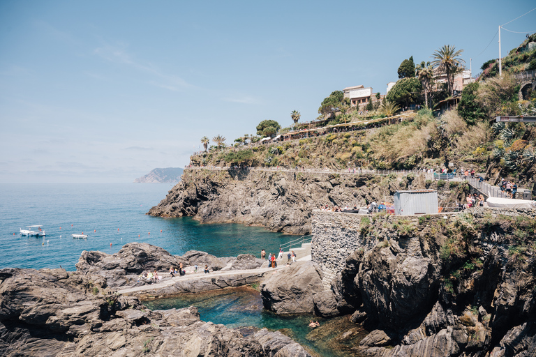 De Florença: Viagem de 1 dia a Cinque Terre de ônibusApenas transferência - italiano