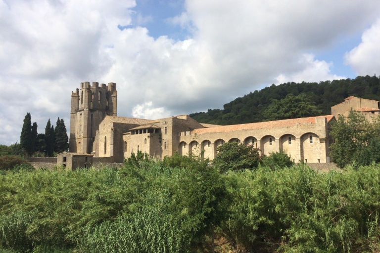 Lagrasse Village & Fontfroide Abbey, Cathar Country.