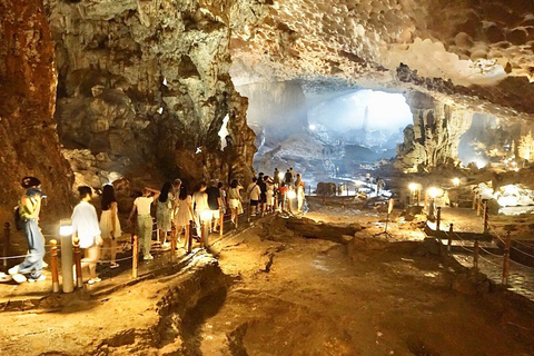 Discover Halong Bay with 5-star Leona Cruise Day Tour Pick up from Hanoi by Dcar Limousine