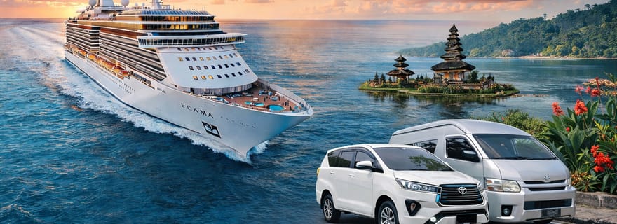 Bali : excursion à terre en bateau de croisière depuis le port de Celukan Bawang