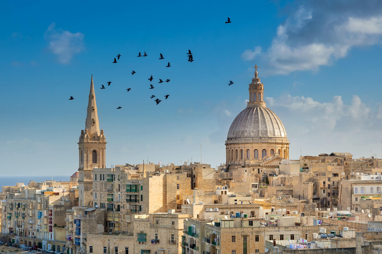 Geführter Rundgang durch Valletta mit lizenziertem GuideMit spanischsprachigem Guide oder Übersetzer