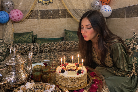 Marrakech: Birthday Celebration with Cake, Drinks and Music