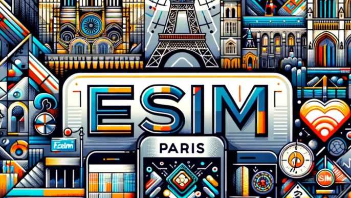 París eSIM Datos ilimitados