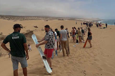 Agadir/Taghazout: Canyon, Sand Dunes & Sandboarding with BBQ