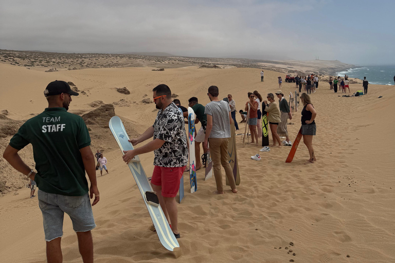 Agadir/Taghazout: Canyon, Sand Dunes & Sandboarding with BBQ
