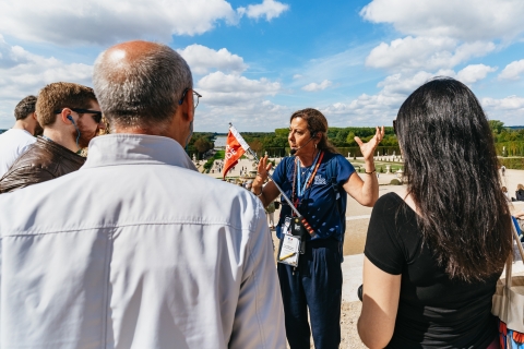Versailles : visite du château avec coupe-file et jardinsVisite de groupe en italien avec accès aux jardins