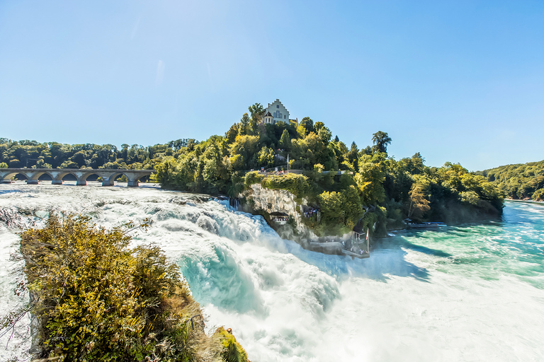 Rijnwatervallen: Bustocht vanuit ZürichRijnwaterval: bustour vanuit Zürich